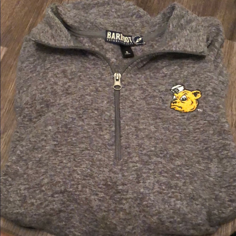 Baylor 1/4 zip up fleece
